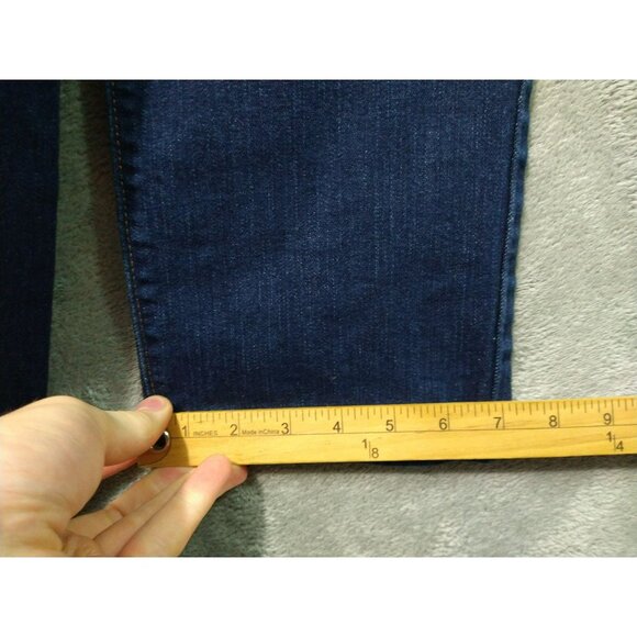 Levis 414 Jeans Womens 32 Blue Denim Relaxed Straight Leg Mid Rise Stretch - Picture 6 of 11